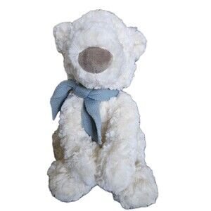 Bunnies By The Bay Boris Bearialis Polar Bear Plush